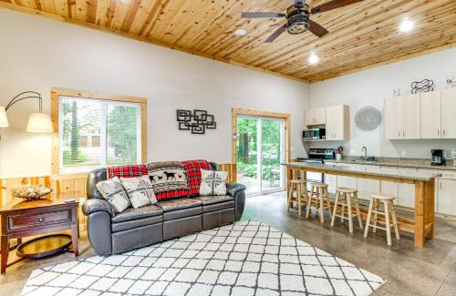 Ossipee House | Hot Tub and Game Room Lakefront Merrifield Retreat!