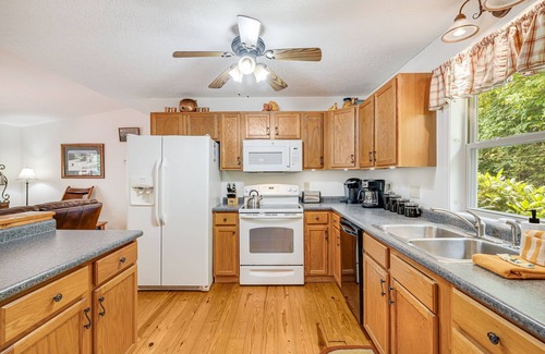 Settlers Ridge Cabin | Hot Tub, Fire Pit & Mountain Views + Biltmore Pass | Cozy One-Level Cabin