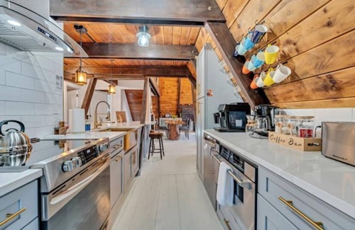 Pittsfield Cabin | Hot tub, fireplace, Game Room, 20 min drive to Killington