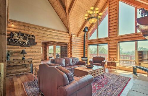 Show Low House | Hot Tub, Game Room and Theater Luxe Show Low Home