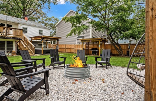 Cape Saint Claire House | Hot Tub Haven: Cozy Annapolis Backyard Oasis!
