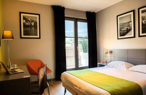 9th Arrondissement Apartment | Hotel Adonis Lyon Dock West - Standard Double Room