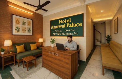Agra Hotel | Hotel Agarwal Palace & Restaurant Walkable Distance From Agra Cantt Railway Station