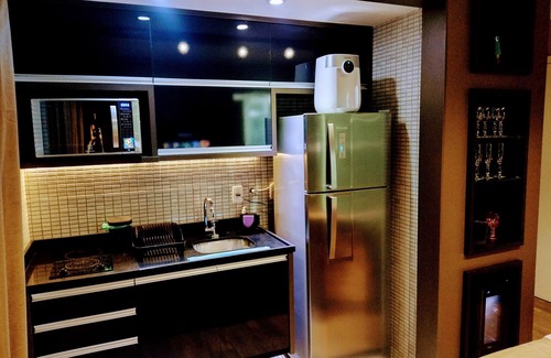 Brooklin Novo Hotel | Hotel Granstanconfor Berrini - Duplex Deluxe Studio - Black Edition - by Luxxor