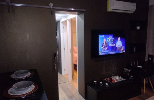 Brooklin Novo Hotel | Hotel Granstanconfor Berrini - Duplex Deluxe Studio - Black Edition - by Luxxor