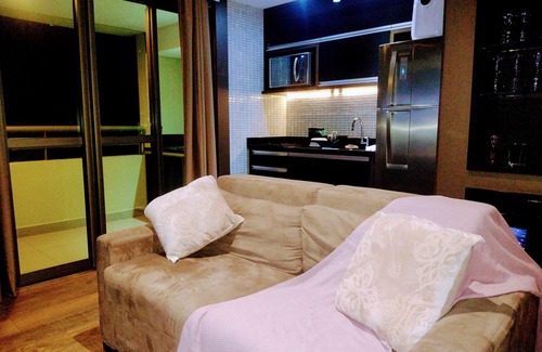 Brooklin Novo Hotel | Hotel Granstanconfor Berrini - Duplex Deluxe Studio - Black Edition - by Luxxor