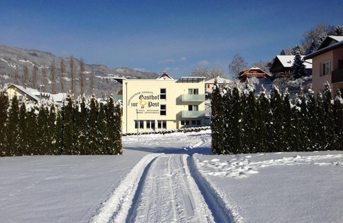 Ossiach Hotel | Hotel ∙ Hotel Zur Post - INCL. LIFT PASS Double room/addl. bed, shower/wc, BB