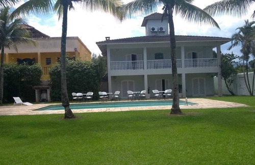 Jardim Mar e Ceu House | House 2 suites, swimming pool, barbecue, wi-fi - Mar Casado and Pernambuco Beach - Guaruja
