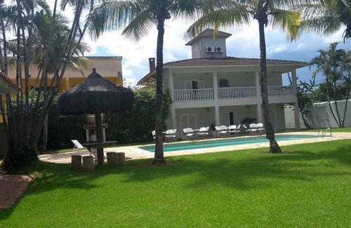 Jardim Mar e Ceu House | House 2 suites, swimming pool, barbecue, wi-fi - Mar Casado and Pernambuco Beach - Guaruja