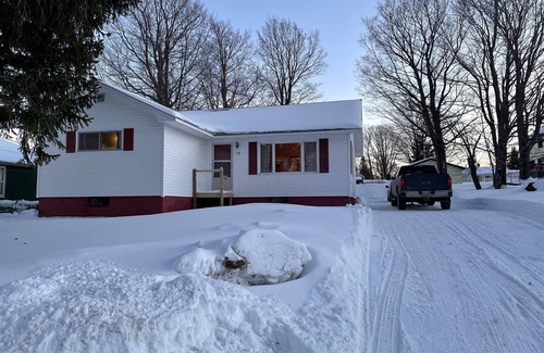 Adams Township House | House, 3 bdrms, 1 bath, one block from snowmobile trail.