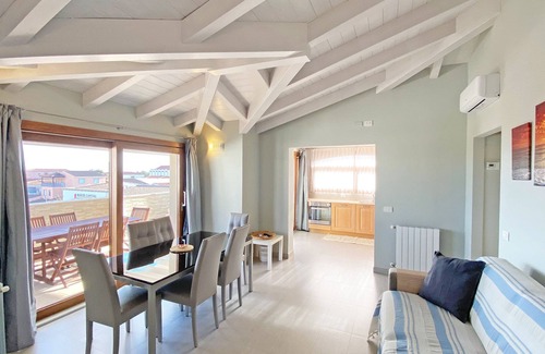 Budoni Apartment | House 41 - penthouse in the historic center crazy sea view - all services nearby