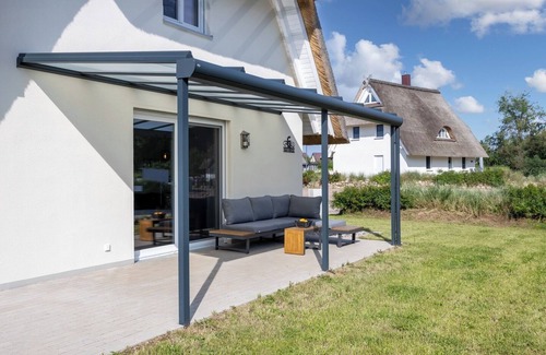 Am Salzhaff House | House 6 "Haffbrise - Holiday home with sauna and fireplace