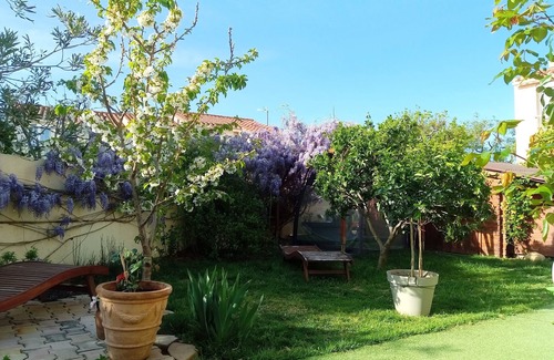 Pollestres House | House between sea and mountains located in a quiet cul-de-sac Animals accepted