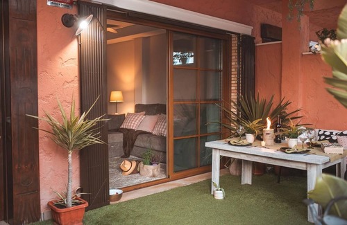 San Juan de los Terreros House | House "Amazing Duplex - 30m from the beach" with Sea View, Terrace, A/C & Wi-Fi