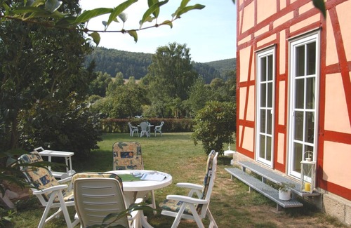 Hann. Muenden Apartment | House Froschkönig directly on the Weser