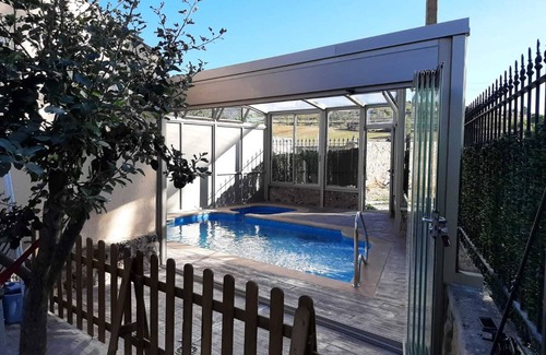 Castro de Fuentiduena House | House in the Hoces del Duratón natural park + private pool and jacuzzi