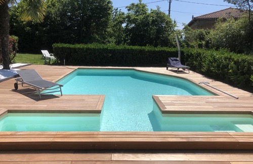 Faramans House | House in landscaped garden 1km from the village