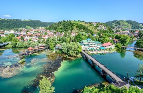 Bosanska Krupa House | House on piles, Una river 'Apartman Una'