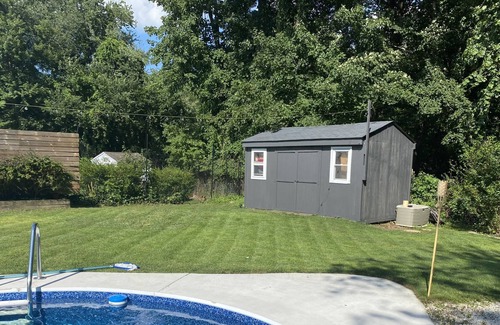 Norwalk House | House w/ Pool, 2 bedrooms , beautiful kitchen fenced in backyard patio , grill