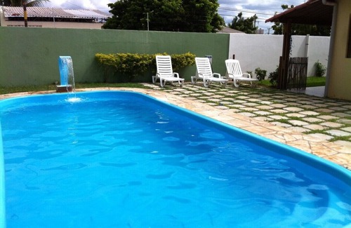 Ponta Negra House | House with large space for accommodation, recreation area with pool and barbecue.