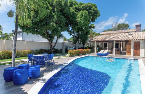 Tamandare House | House with Pool and large garden, for 28 people, Tamandar beach