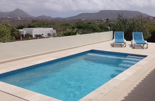 Soto House | House with swimming pool on a large plot with a wide view of the Christoffelberg