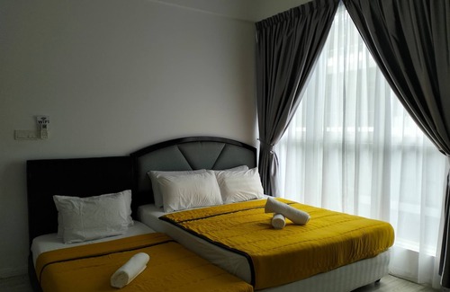 Downtown Kota Kinabalu Apartment | HS Safe & Calm at Sutera Avenue Near Gleaneagle (5 Beds)