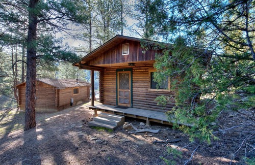 Weston Cabin | Hummingbird log cabin with private jacuzzi