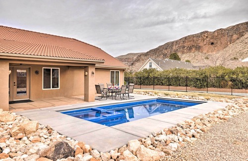 Hurricane House | Hurricane Home w/Pool & Spa ~ 25 Mi to Zion!