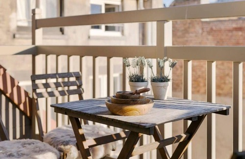 Westende Apartment | Huswell - Sunny duplex apartment near the beach