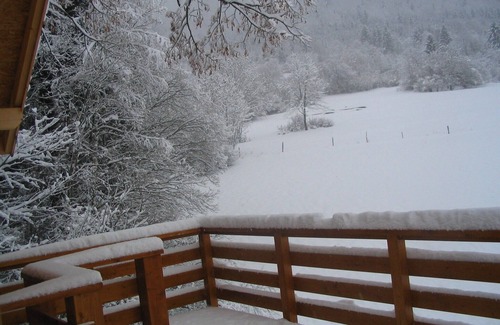 Ecole Ski Chalet | Hut perched on the edge of one of the most beautiful animal reserve in France