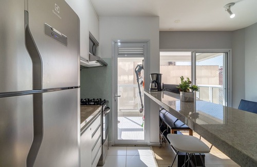 Consolacao Apartment | HYPE104 - Apt 1 bedroom Complete w/Balcony