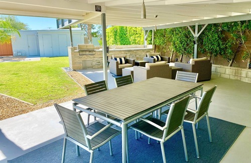 Racquet Club Estates House | Iconic Mid-Century Modern House - Heated Pool, Spa and Cabana