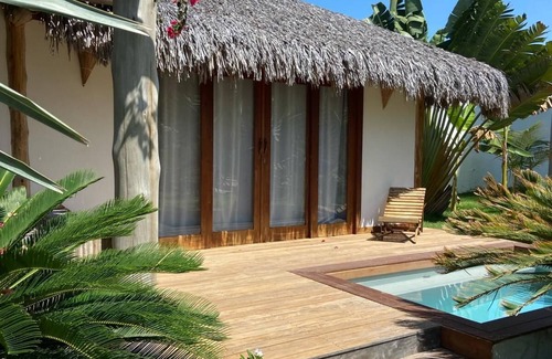 Fortim House | Idéal Pour les Couple, Votre Bungalow Avec Piscine Privée à Fortim au Brésil