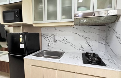 Jakarta Apartment | Cozy Homey 2-bedroom apartment direct to Central Park Mall and Neo Soho Mall