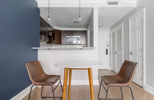 Prudential - St. Botolph Apartment | Ideal Back Bay 1BR w/Rooftop & Gym, nr Shopping & Dining, by Blueground
