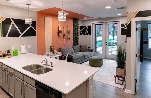Spartanburg Apartment | Ideal for long stays, great location, King bed!
