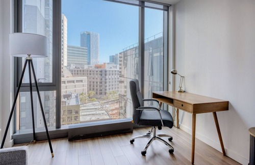 Civic Center Apartment | Ideal Soma 1BR w/Basketball & Gym, nr Transport, by Blueground