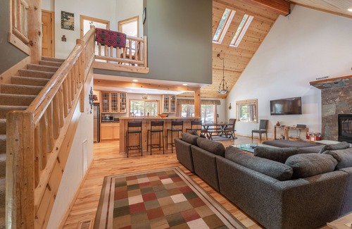 Tahoma House | Ideal West Shore house with hot tub, wooded back yard, and luxury amenities