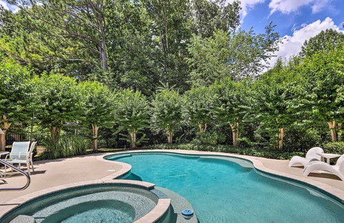 Alpharetta House | Idyllic Alpharetta Retreat w/ Heated Spa and Pool