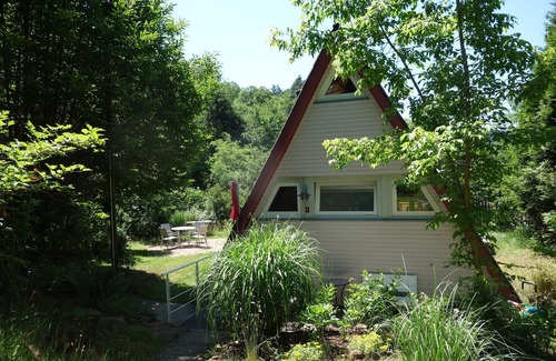 Gossersweiler-Stein House | Idyllic and quietly situated wooden house/cottage in a large garden in the Palatinate Forest
