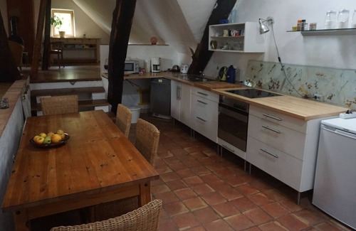 Borgholzhausen Apartment | Idyllic apartment with access to forest, pastures and meadows.
