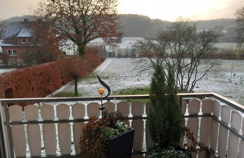 Leeden Apartment | Idyllic apartment in Tecklenburg-Leeden - quiet location with balcony