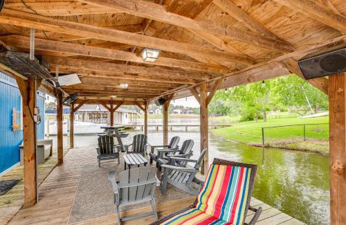 Smith County House | Idyllic Lakefront Retreat with Dock and Boat House!