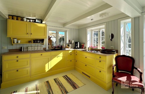 Lillesand House | Idyllic seaside cabin w/sauna & private dock