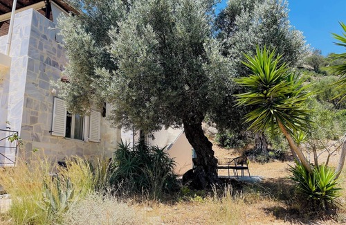 Agia Galini House | Idyllic vacation home with sea view "Sea to olives" on the south coast of Crete