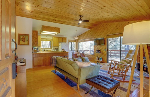 Idyllwild Cabin | Idyllwild Cabin w/Deck & Tahquitz Peak Views