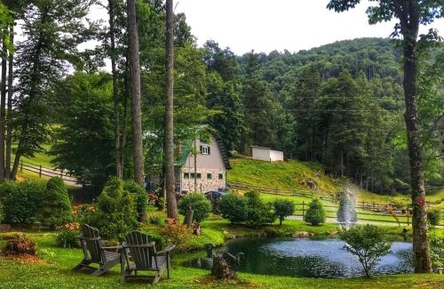 Sugar Grove House | Impressive Barn Suite with Hot-tub and Petting Zoo in Sugar Grove, North Carolina