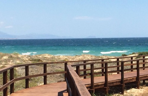 Els Arenals del Sol Apartment | Impressive views of Arenales del Sol beach in urbanization of 5 pools