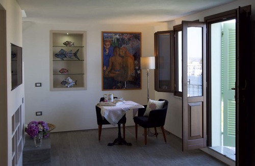 Carloforte Apartment | In the Blue, penthouse and terrace with breathtaking views of the sea and sky
